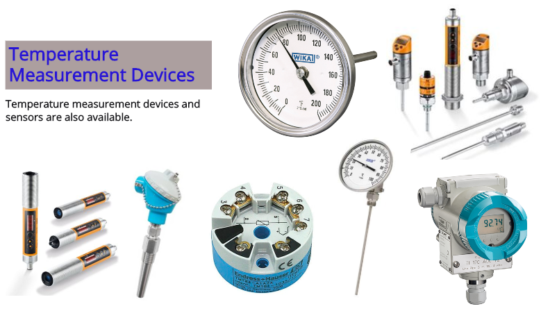Temperature Measurement Devices and Sensors